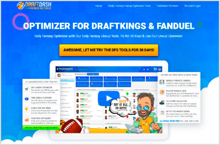 Draft Dashboard Review – Your Best DFS Optimizer